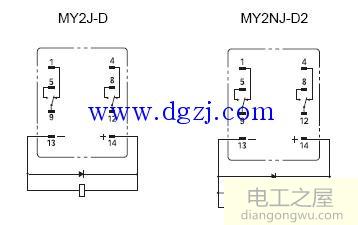 24v接触器接线分正负吗及接线图解