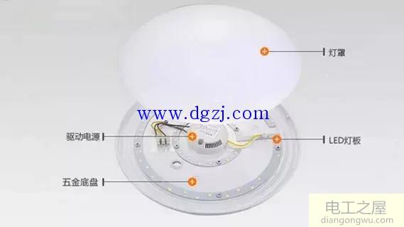 led吸顶灯坏了怎么换_led吸顶灯不亮的原因分析