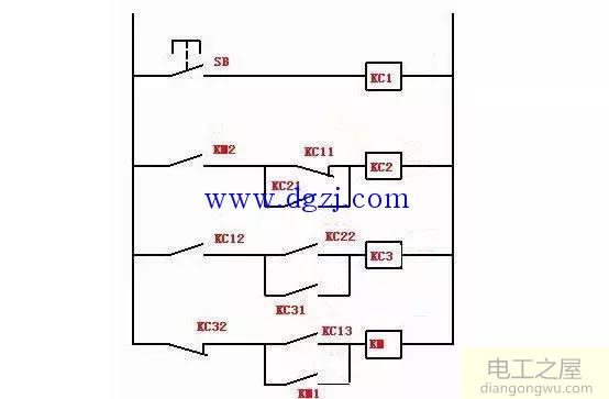 中间继电器接线原理图_施耐德中间继电器接线图