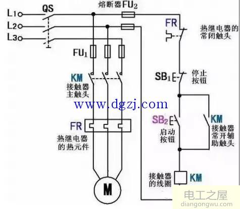 什么是电气互锁和自锁及常见自锁电路图