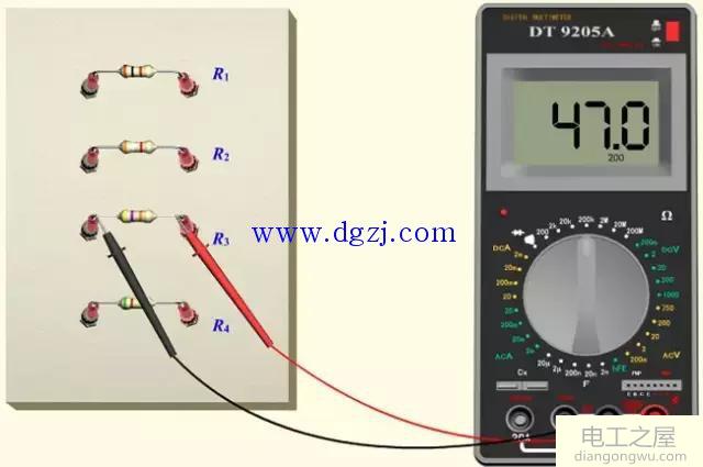 万用表测量电阻好坏_万用表测量电阻的方法图解