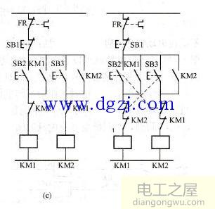 交流接触器连锁接线图