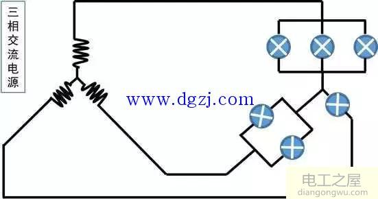 交流电是什么?三相电源的星形(Y形)接法