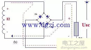 桥式整流器原理电路图