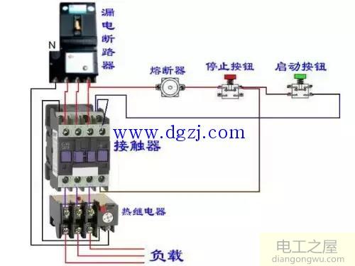 继电器的作用和继电器接线原理图