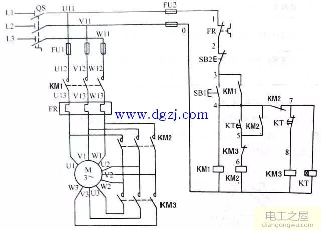 三相异步电动机控制电路图集大全