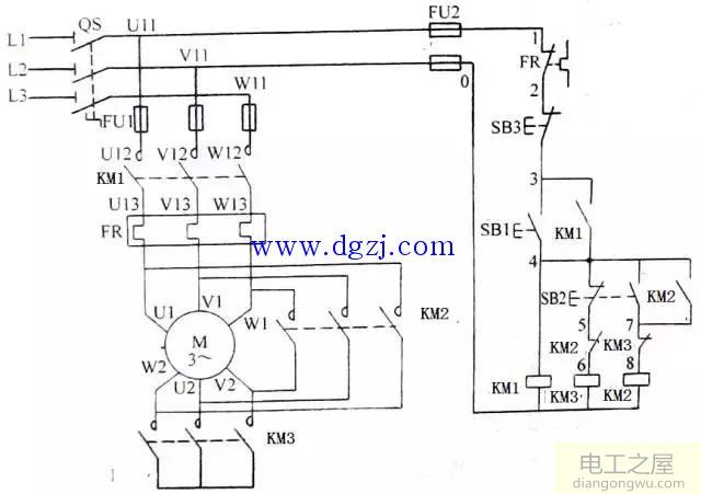 三相异步电动机控制电路图集大全