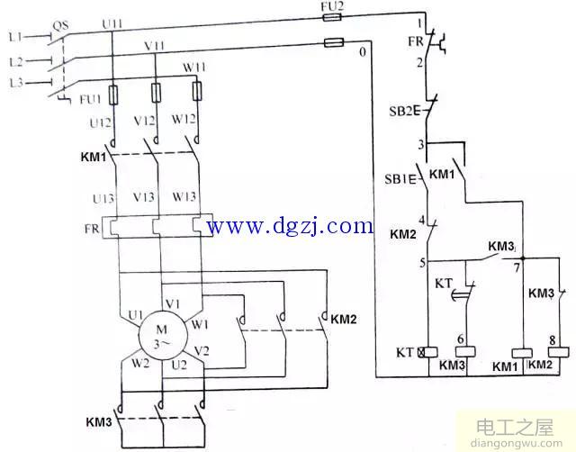 三相异步电动机控制电路图集大全