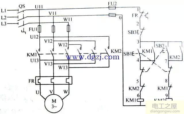 三相异步电动机控制电路图集大全