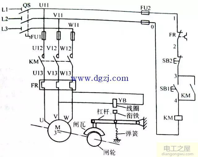 三相异步电动机控制电路图集大全