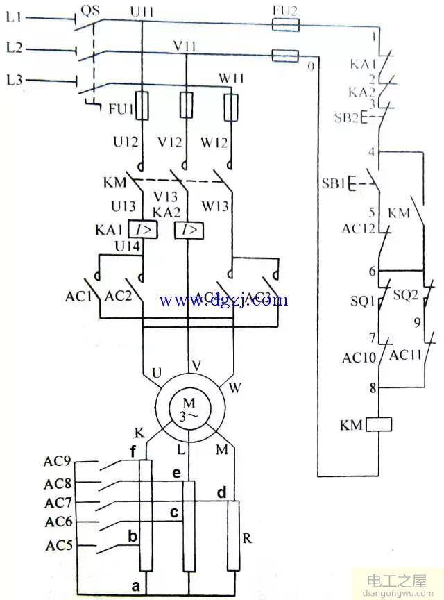 三相异步电动机控制电路图集大全