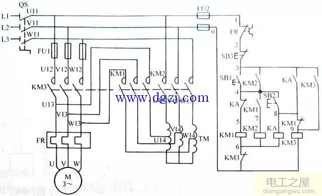 三相异步电动机控制电路图集大全