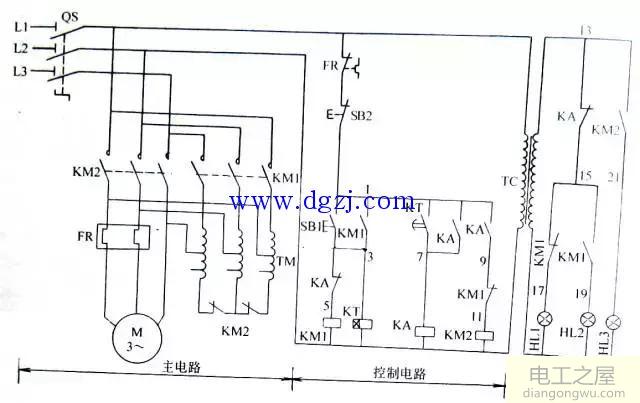 三相异步电动机控制电路图集大全