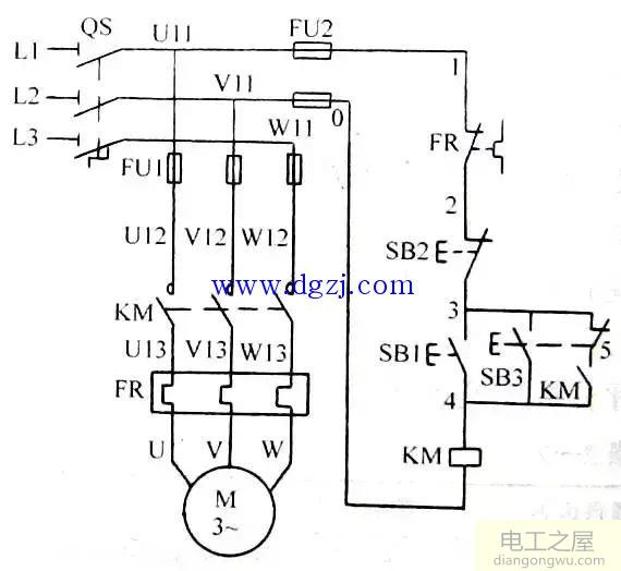 三相异步电动机控制电路图集大全