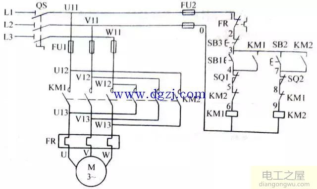 三相异步电动机控制电路图集大全