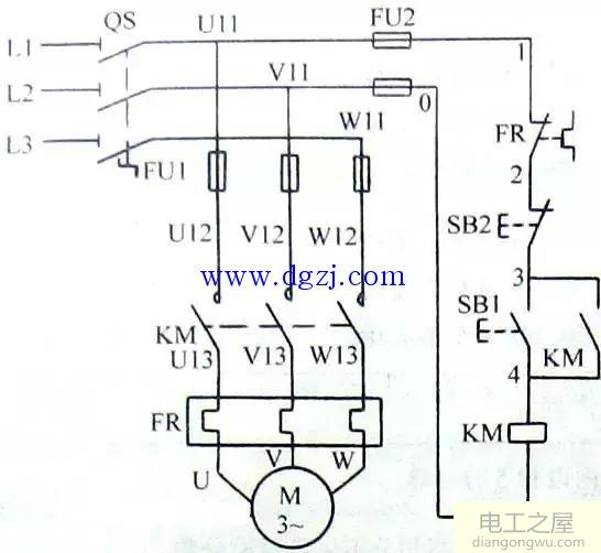 三相异步电动机控制电路图集大全