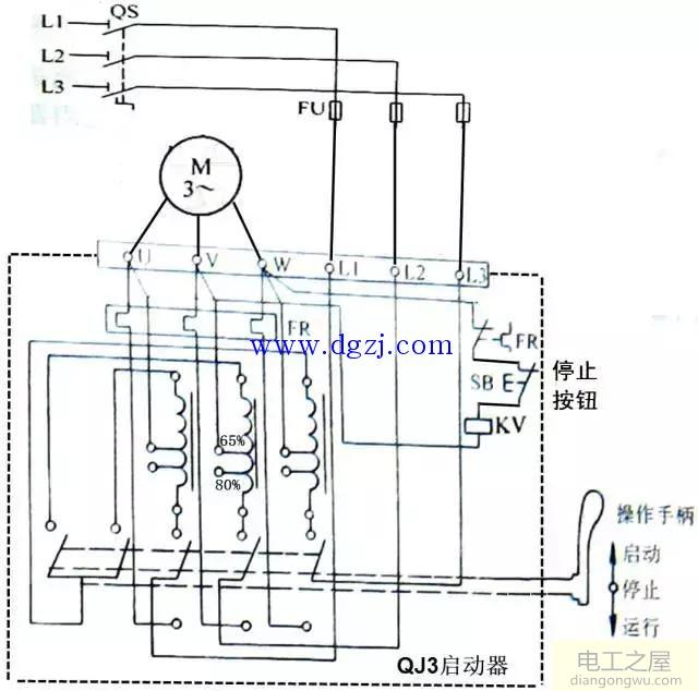 三相异步电动机控制电路图集大全
