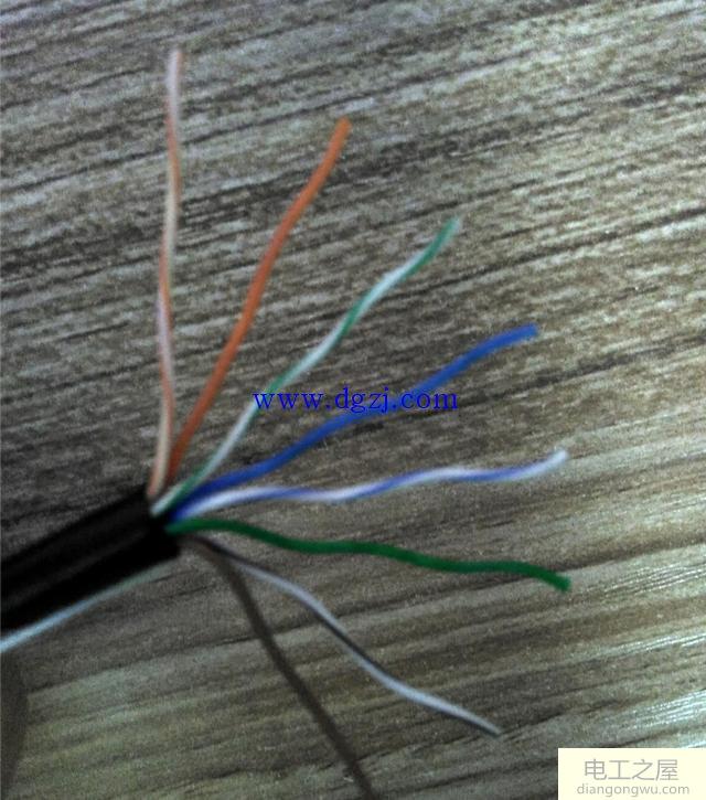 一般网线水晶头接法_家用网线水晶头接法图解