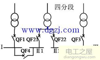 变电站多分段母线备用电源自投接线方式