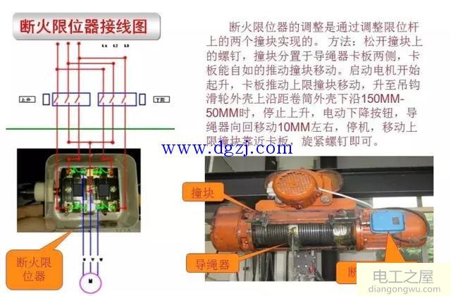 电动葫芦接线图_三相电动葫芦接线图