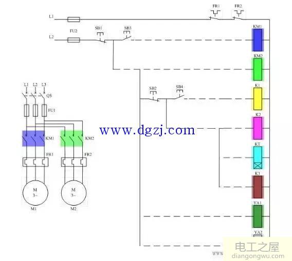 电气原理图电器元件的图形符号和文字符号