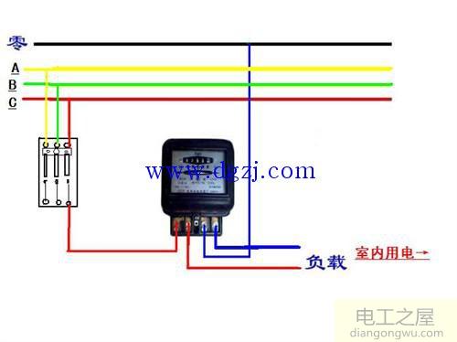 三相电怎么接出220v图