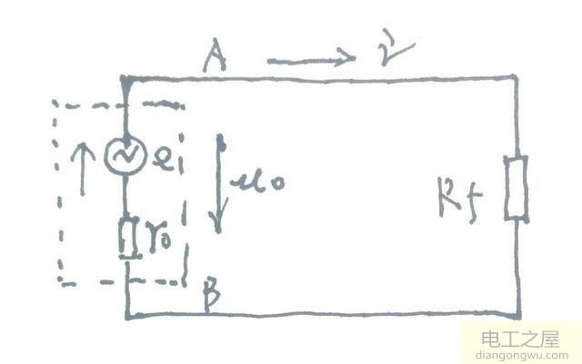 简单的电源负载等效<a href=http://www.diangongwu.com/zhishi/dianlutu/ target=_blank class=infotextkey>电路图</a>