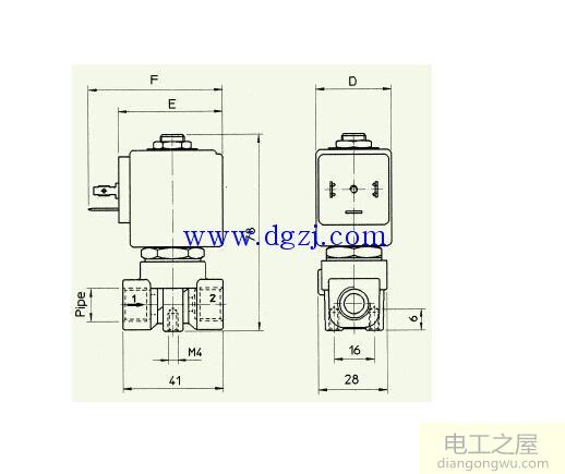 电磁阀结构图_电磁阀结构及原理图