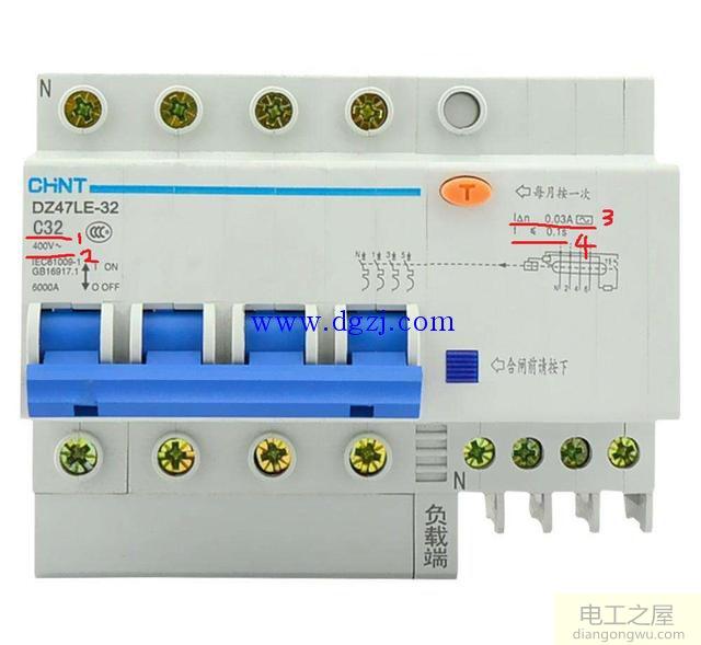 漏电开关的选用参数详解