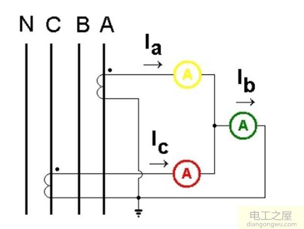 电机正反转启动控制电路会影响电流表接线吗