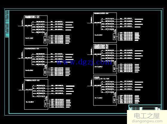 动力设备配电图分析
