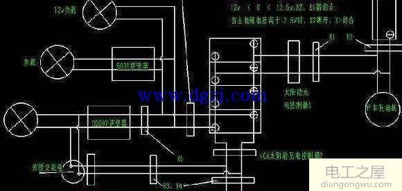 动力设备配电图分析