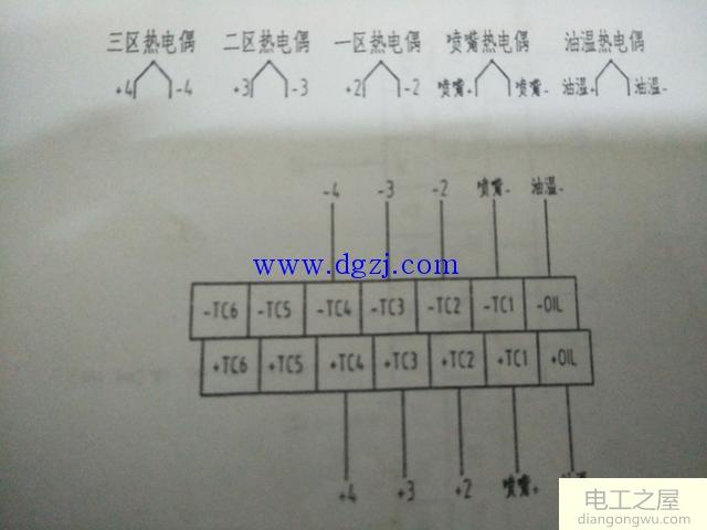 注塑机控制系统电路原理图