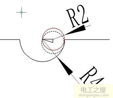 怎么用r2圆弧刀车出r4.5圆弧螺纹