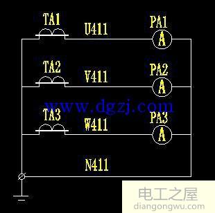 国外电气一次接线图识图讲解