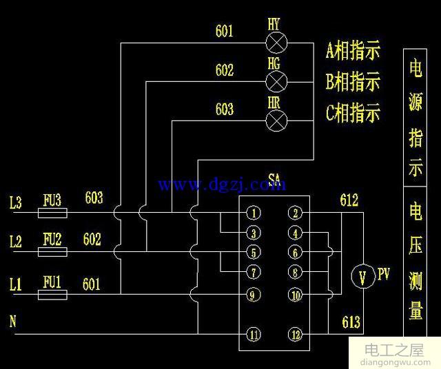 国外电气一次接线图识图讲解