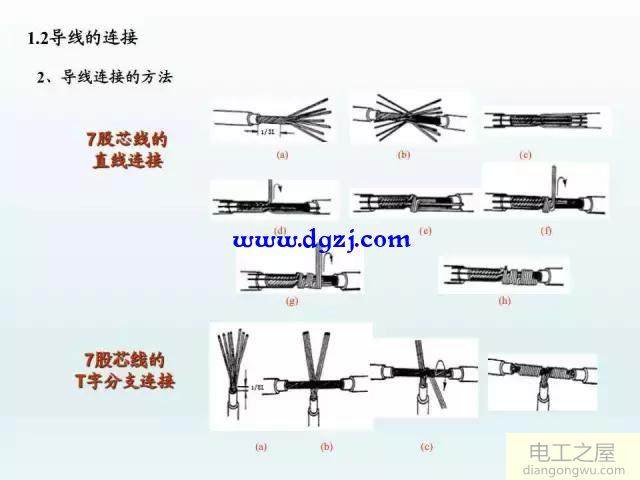 导线的选型与连接方法图解