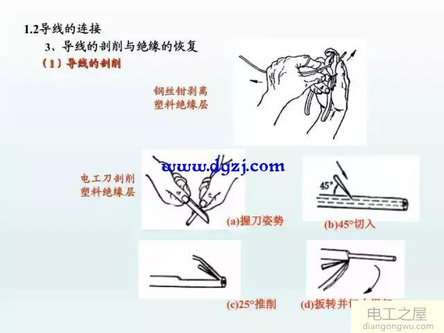 导线的选型与连接方法图解