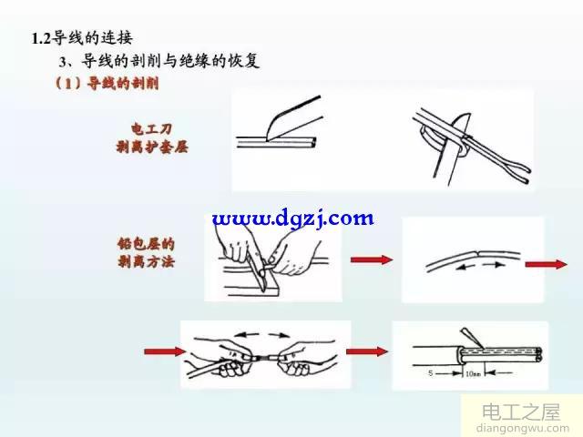 导线的选型与连接方法图解