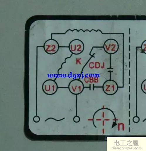 倒顺开关控制单相电机_单相倒顺开关接线图解