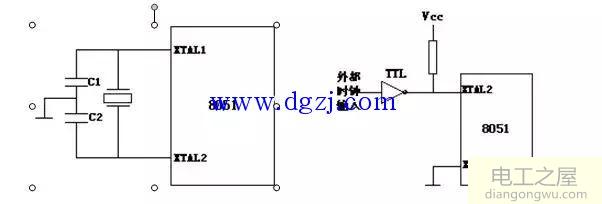 51单片机时钟电路原理图解