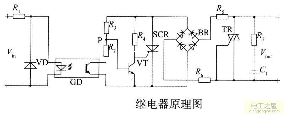 继电器原理图及驱动电路解析