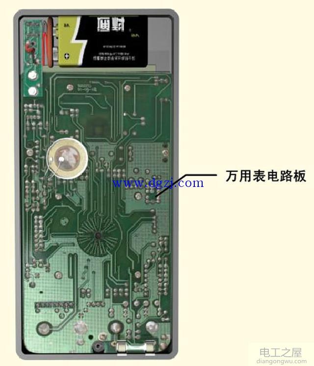 数字万用表面板档位介绍_数字万用表档位图解