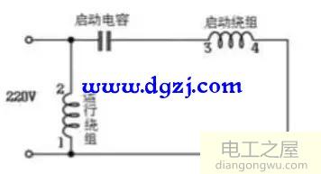 单相电机工作原理_单相交流电机工作原理图