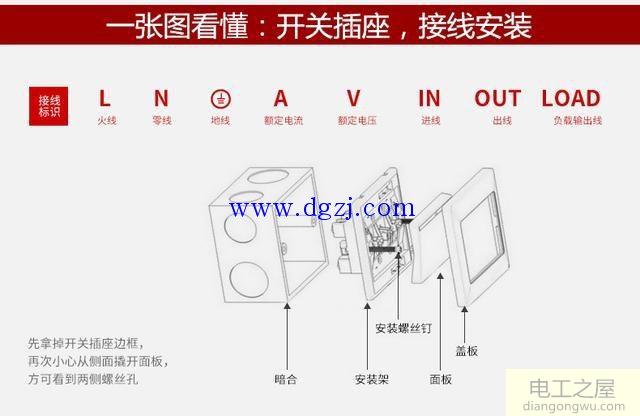 插座接线图接线原理