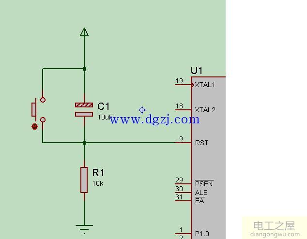 51单片机最小系统各元件的作用