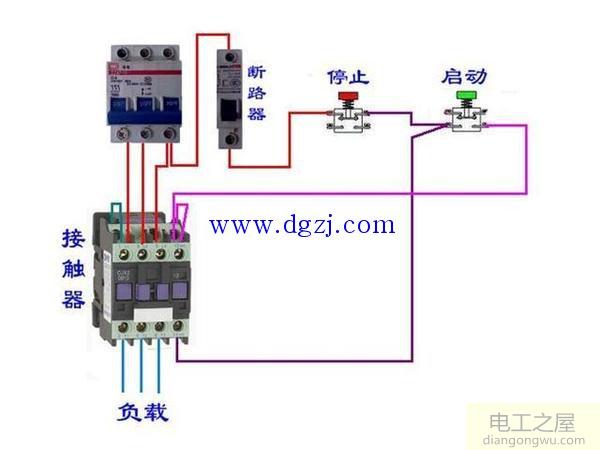 交流接触器的接线方法详解