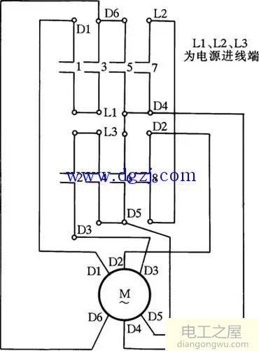 电机降压启动接线方法图