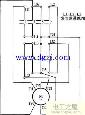 电机降压启动接线方法图