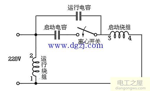 电机启动电容的作用和启动电容的接法